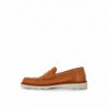 Mocassino Noah U/34 in pelle martellata Beige - EU44/US11