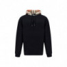 Felpa con cappuccio Samuel in cotone nero - IT50 - L