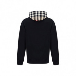 Felpa con cappuccio Samuel in cotone nero - IT50 - L