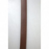 Cintura da uomo pelle marrone fibbia metallo - 95 CM / 38 INCHES