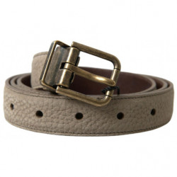 Cintura da uomo pelle beige...