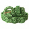 Cintura sottile vita intrecciata viscosa verde - 70 CM / 28 INCHES