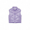 Giacche e cappotto in poliestere viola - M