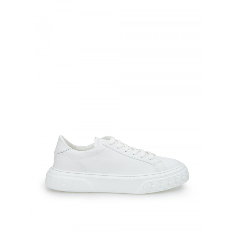 Sneakers Off-Road in Nappa Bianca - EU38/US8
