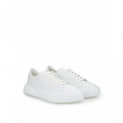 Sneakers Off-Road in Nappa Bianca - EU38/US8