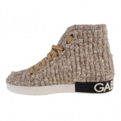 Sneaker in lana beige - EU44/US11