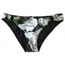 Bikini da bagno da spiaggia in due pezzi floreale nero - IT2 - S
