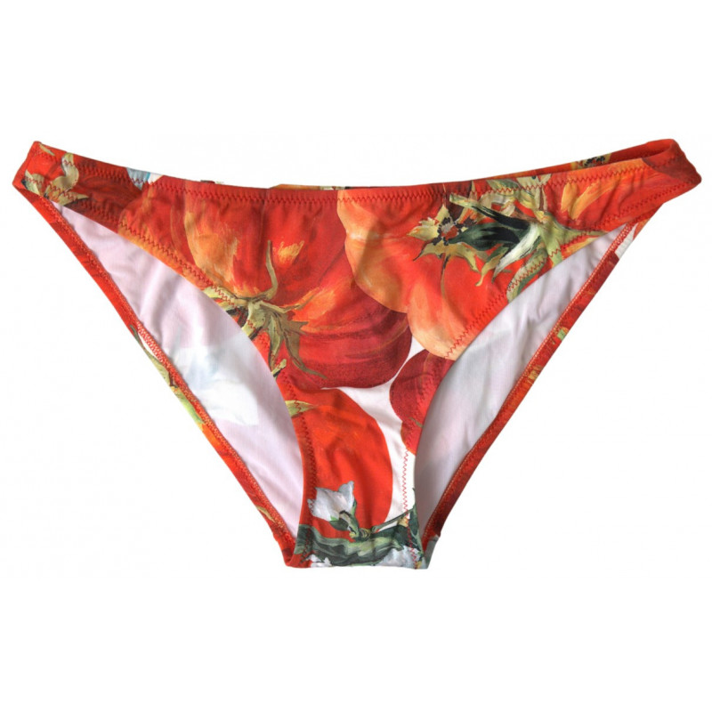 Costumi da bagno fondo bikini da spiaggia arancione zucca - IT1 - XS