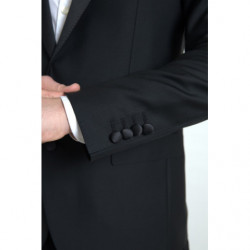 Blazer MARTINI monopetto in lana nera - IT48 - M