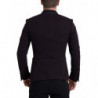 Blazer doppiopetto con ricamo logo viola - IT48 - M