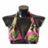 Costume da bagno bikini in nylon stampato rosa - IT2 - S