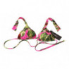 Costume da bagno bikini in nylon stampato rosa - IT2 - S