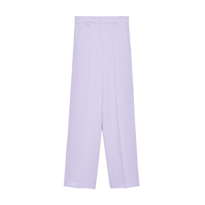 Jeans e pantaloni in poliestere viola - M
