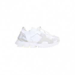 Sneaker Bianca In Pelle E...