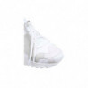Sneaker Bianca In Pelle E Tessuto - EU46/US13