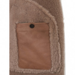 Giacca di pelle di pecora marrone - IT50 - L