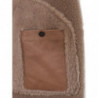 Giacca di pelle di pecora marrone - IT50 - L