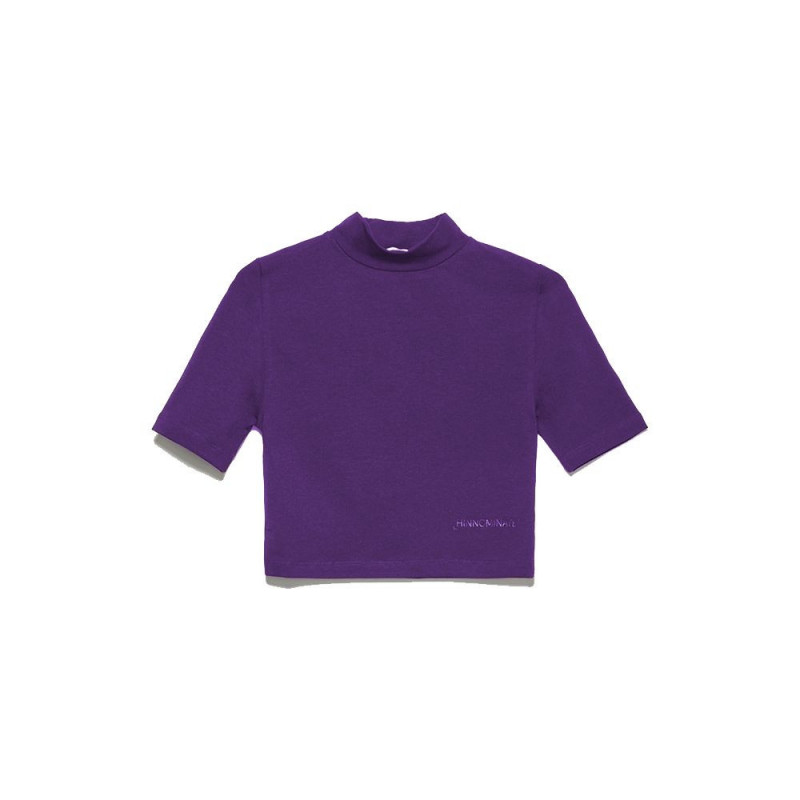 Top e maglietta in cotone viola - M
