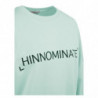 Maglione in cotone verde - M
