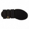 Scarpe sneakers stringate Sorrento tessuto scamosciato nero - EU42/US9