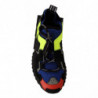 Scarpe sneakers stringate Sorrento tessuto scamosciato nero - EU42/US9