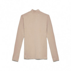 Maglione in cotone beige - M