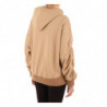 Maglione in cotone marrone - M
