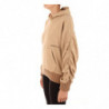 Maglione in cotone marrone - M
