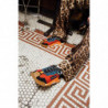 Sneaker In Pelle E Tessuto Multicolor - EU47/US14