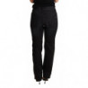 Jeans in cotone con pantaloni in denim dritto lavato nero - W26