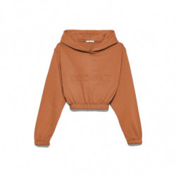 Maglione in cotone marrone - M