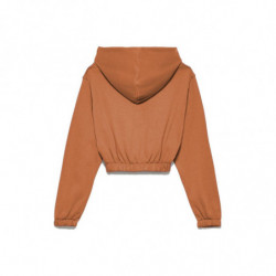 Maglione in cotone marrone - M
