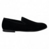 Mocassini slipon in velluto nero - EU42/US9