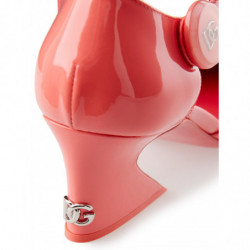 Scarpe Mary Jane in vernice rosa - EU39/US8