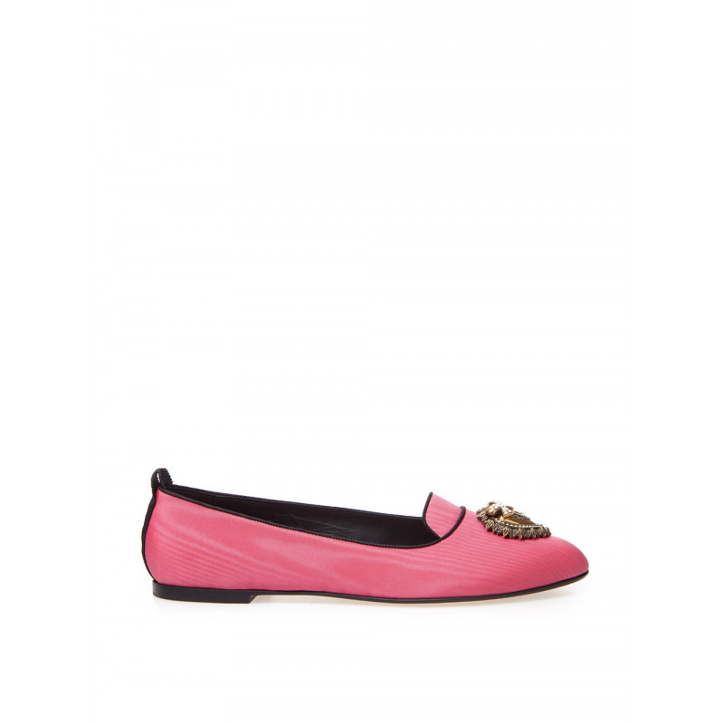 Ballerine Devotion in raso rosa - EU39/US8