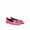 Ballerine Devotion in raso rosa - EU39/US8