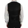 Giacca blazer slim elasticizzata in lana nera - IT46 - S