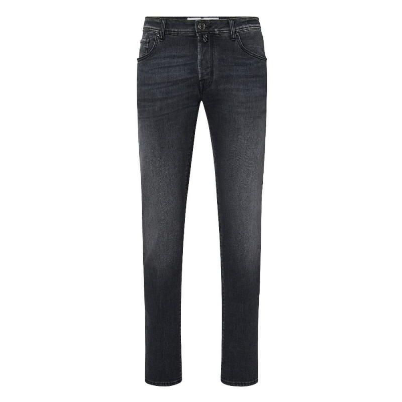 Jeans e pantaloni in cotone nero - W32