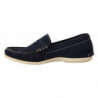 Mocassini mocassini bassi pelle scamosciata blu Scarpe casual da uo