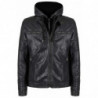 Giacca in polietilene nero - S