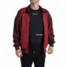 Giacca bomber poliestere leopardato rosso cerniera intera - IT50 - L
