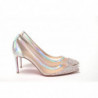 Décolleté con tacco alto impreziosite in versione rosa - EU34.5/US4.5