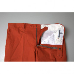 Pantaloni formali da uomo dritti arancioni - IT50 - L