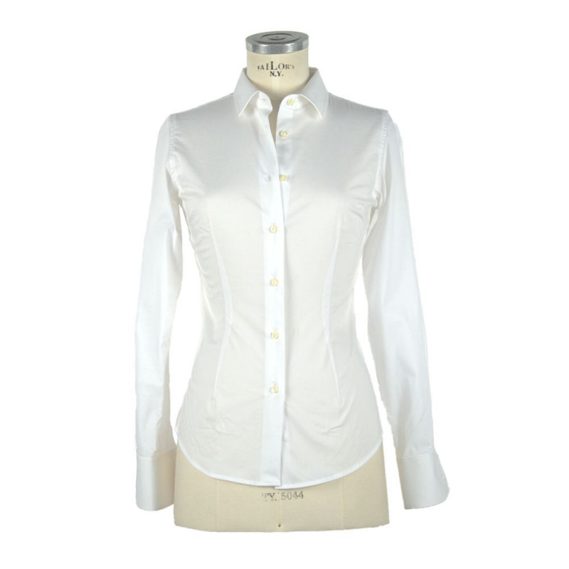 Camicia in cotone bianco - M