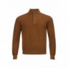 Polo a maniche lunghe in lana marrone - IT50 - M-L