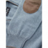 Maglione con scollo a V in cashmere grigio - IT50 - M-L