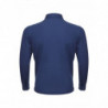 Polo a maniche lunghe in lana blu - IT50 - M-L