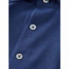 Polo a maniche lunghe in lana blu - IT50 - M-L