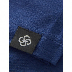 Polo a maniche lunghe in lana blu - IT50 - M-L