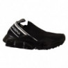 Scarpe da ginnastica basse da donna nere slip on Sorrento - EU35.5/US5